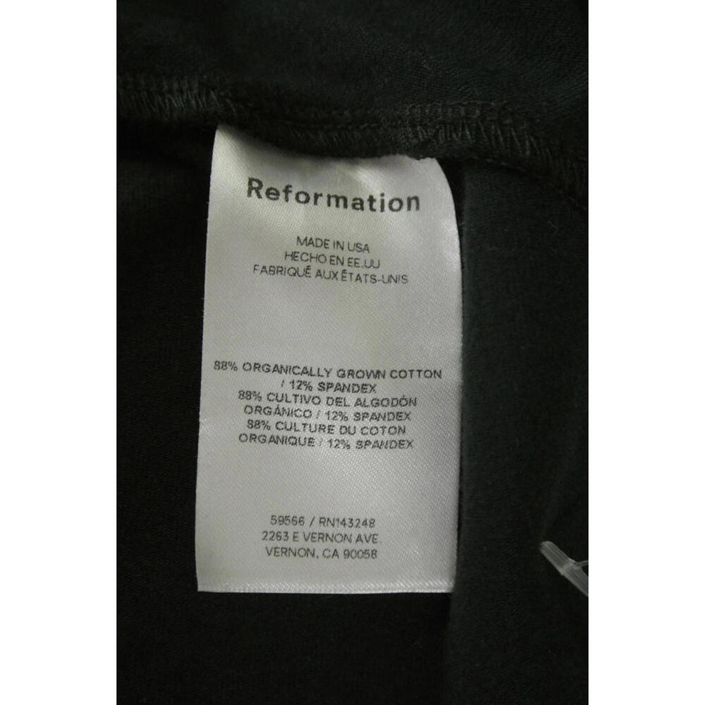NEW, Reformation Serene Knit Dress in Black SZ L #RF234 - Picture 5 of 5